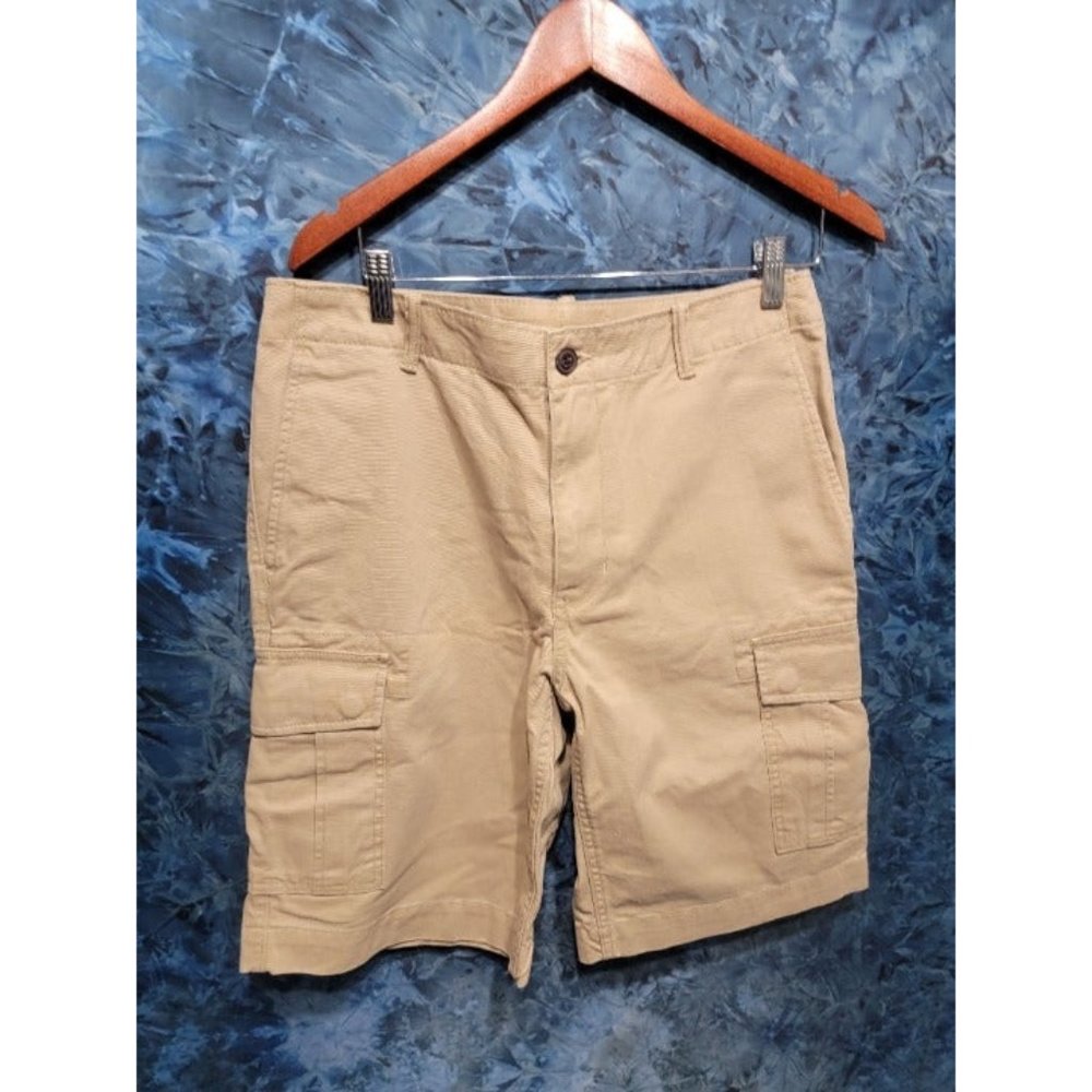 Lands' End Tan Khaki Shorts